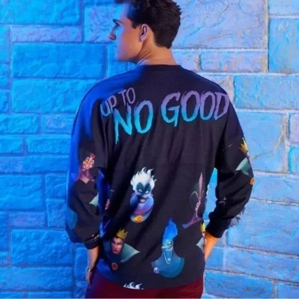 Disney Parks Villains Spirit Jersey Up To No Good Maleficent Evil Queen XS Hades